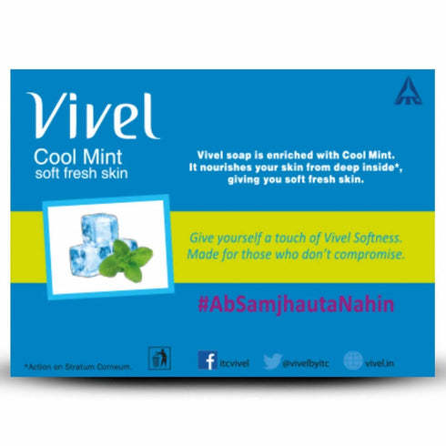 Vivel Cool Mint Soft Fresh Skin Soap